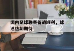 国内足球联赛备战顺利，球迷热切期待的简单介绍